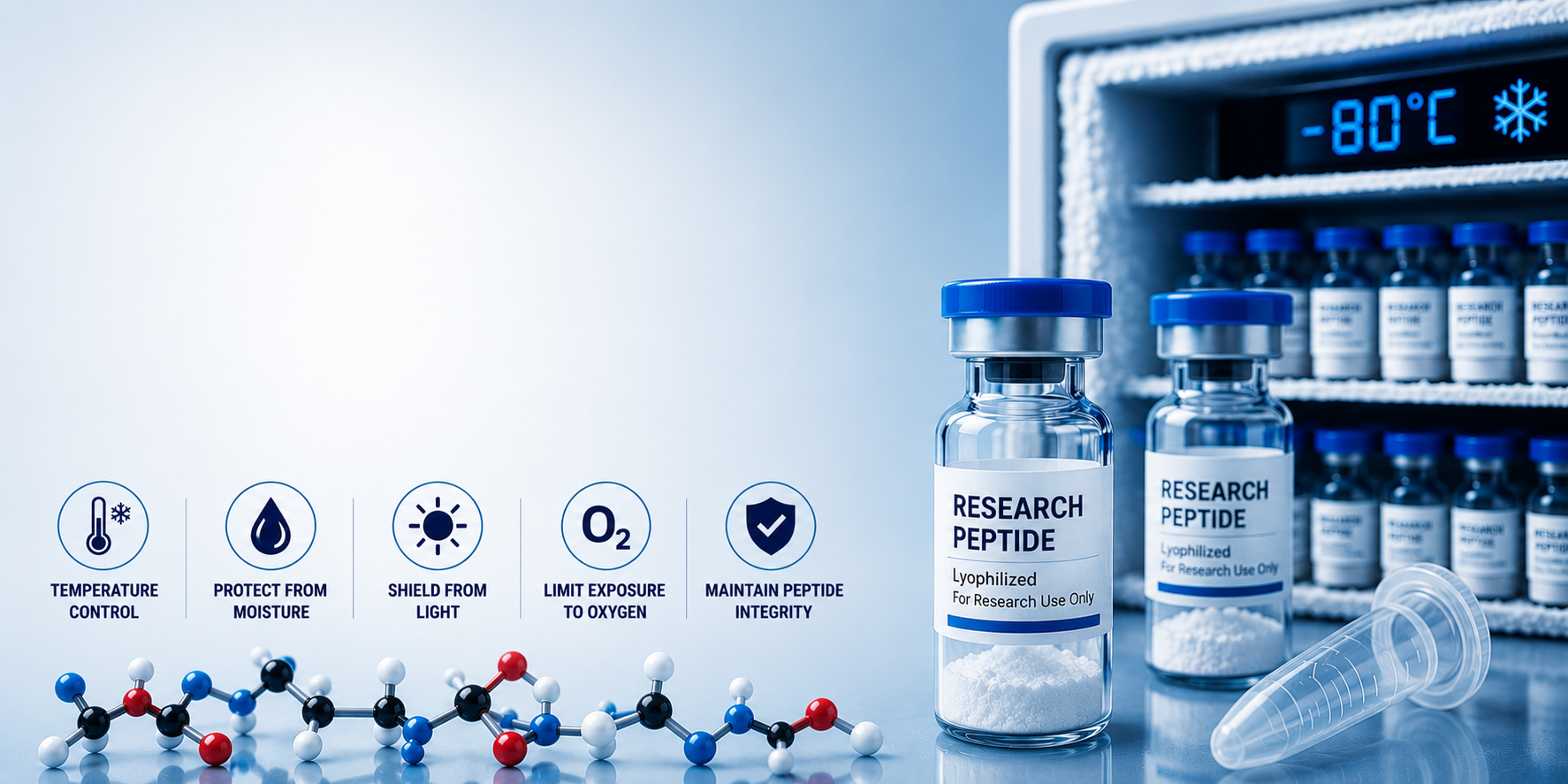 Best Practices for Storing Research Peptides